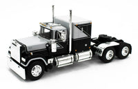 2023 DCP 1:64 *BLACK & GREY* Mack SUPER-LINER Flattop Renegade LXT40 Lowboy NIB