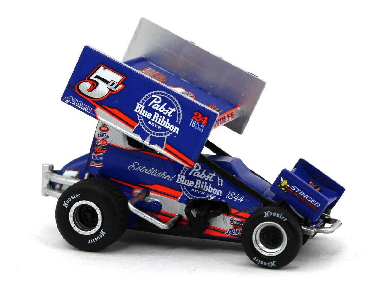 Modellino Sprint Car ACME 2022 #5w Pabst Blu Nastro &ndash; Lucas Lupo &ndash; Scala 1/64 Diecast