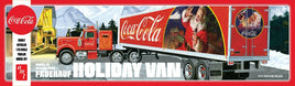 1:25 AMT FRUEHAUF VAN TRAILER Holiday Coca Cola Plastic Model Kit *NEW SEALED*