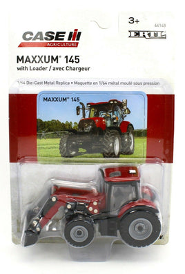 ERTL 1:64 CASE IH Maxxum 145 Tractor with Loader *NIP*