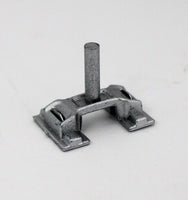 1:64 GreenLight *GUN METAL GRAY* Vertical 3 Hole Side LIVESTOCK TRAILER NIP