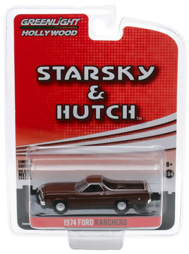 GreenLight *HOLLYWOOD SPECIAL STARSKY & HUTCH* 1974 Ford Ranchero *BROWN* NIP!