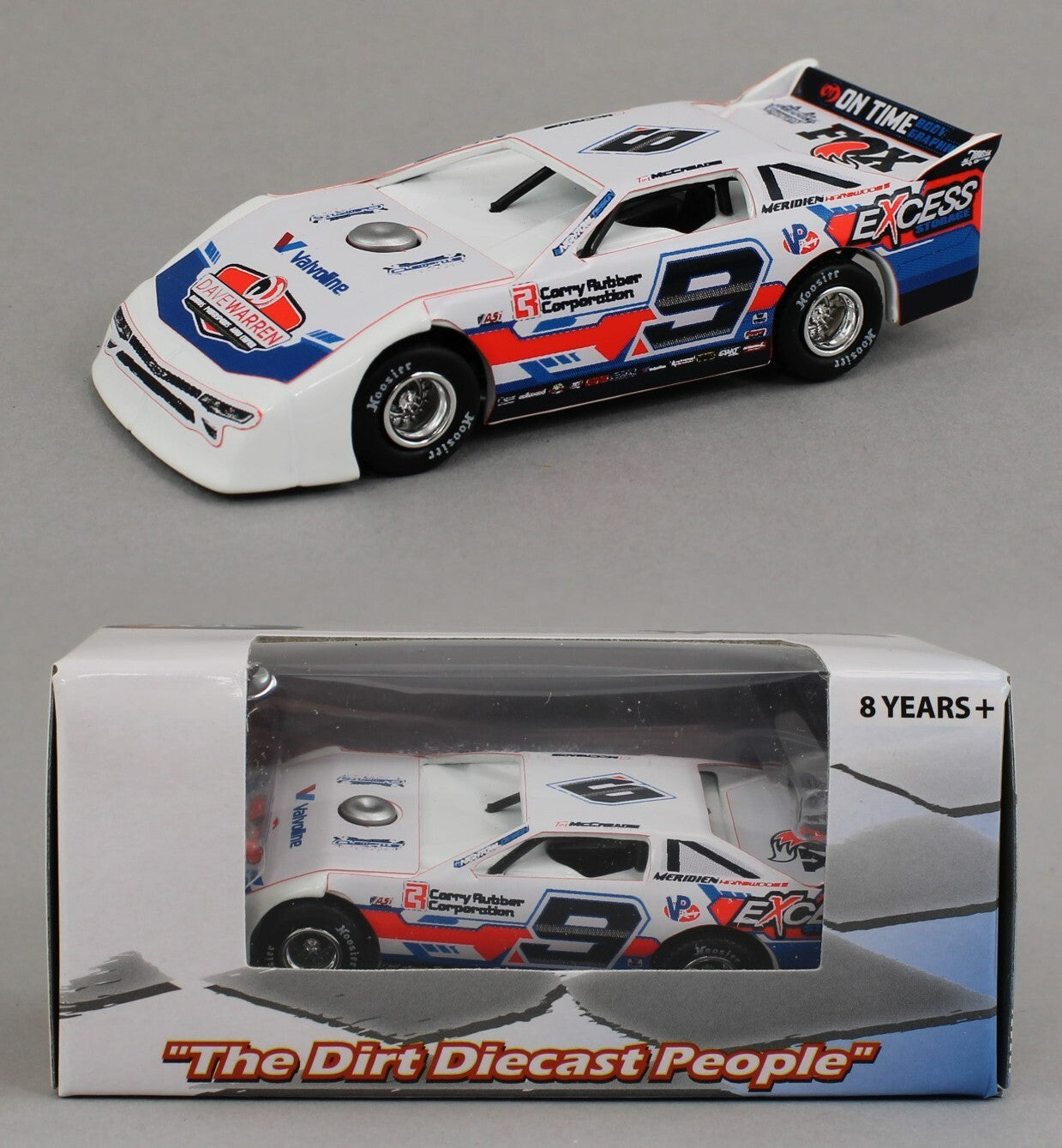 2025 ADC 1:64 Dirt Late Model *TIM McCREADIE* #9 Excess Storage