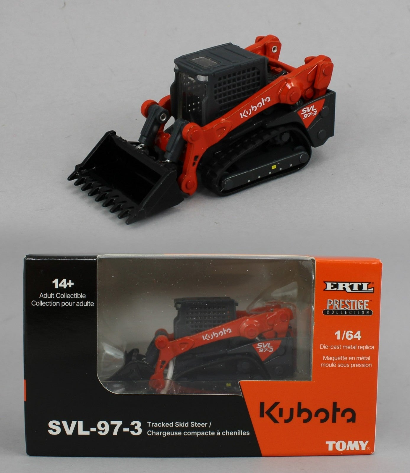 ERTL 1:64 *KUBOTA* Model SVL-97-3 Tracked Skid-Steer Loader