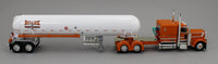 
              DCP 1:64 *ROARK TRUCKING* Peterbilt 389 63" Flattop w/Mississippi LP Tanker NIB!
            