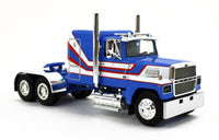 
              DCP 1:64 *BLUE & WHITE* FORD LTL 9000 Flattop & Wilson Grain Trailer *NIB*
            