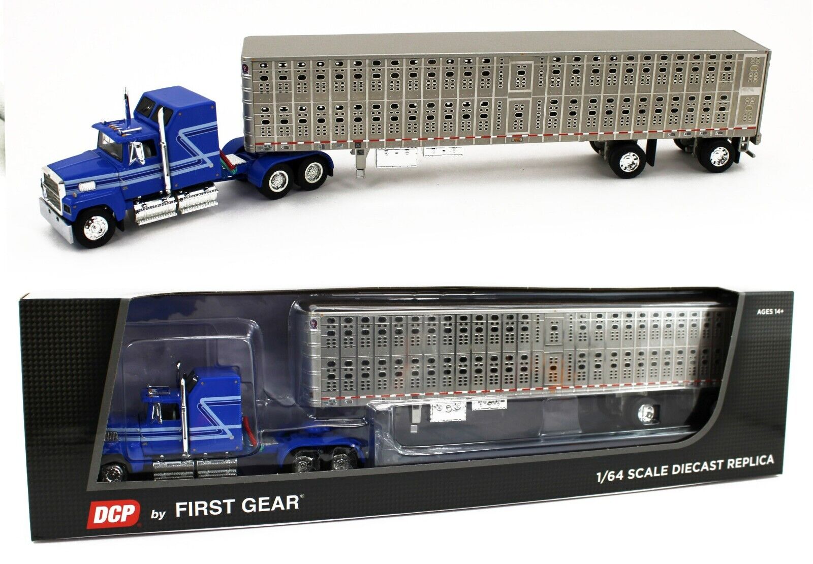 DCP 1:64 *BLUE* FORD LTL 9000 Aerodyne WILSON PSAL Stockmaster