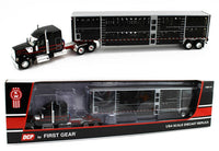 
              DCP 1:64 *BLACK & RED* Kenworth W990 High Roof & WILSON LIVESTOCK TRAILER NIB
            