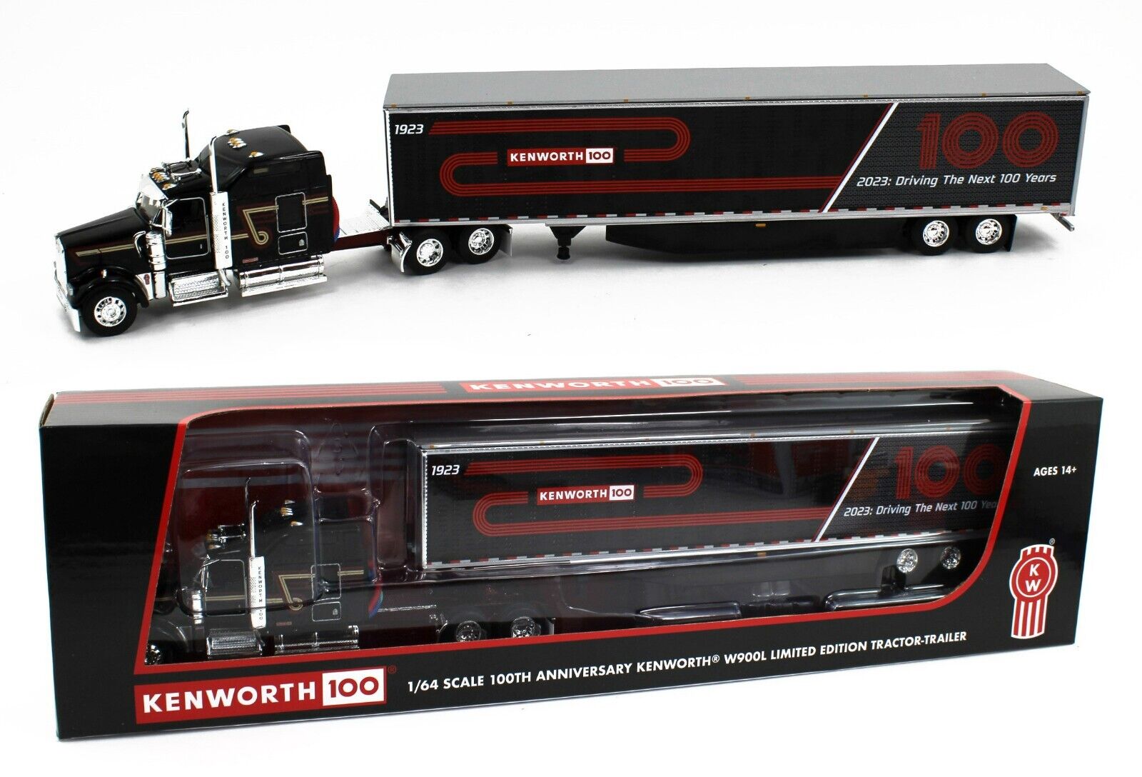 ペットハウスオーダー DCP 1:64 *KENWORTH 100th ANNIVERSARY* W900L 86