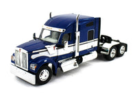 
              DCP 1:64 *BLUE & WHITE* Kenworth W990 High Roof & WILSON LIVESTOCK TRAILER NIB
            