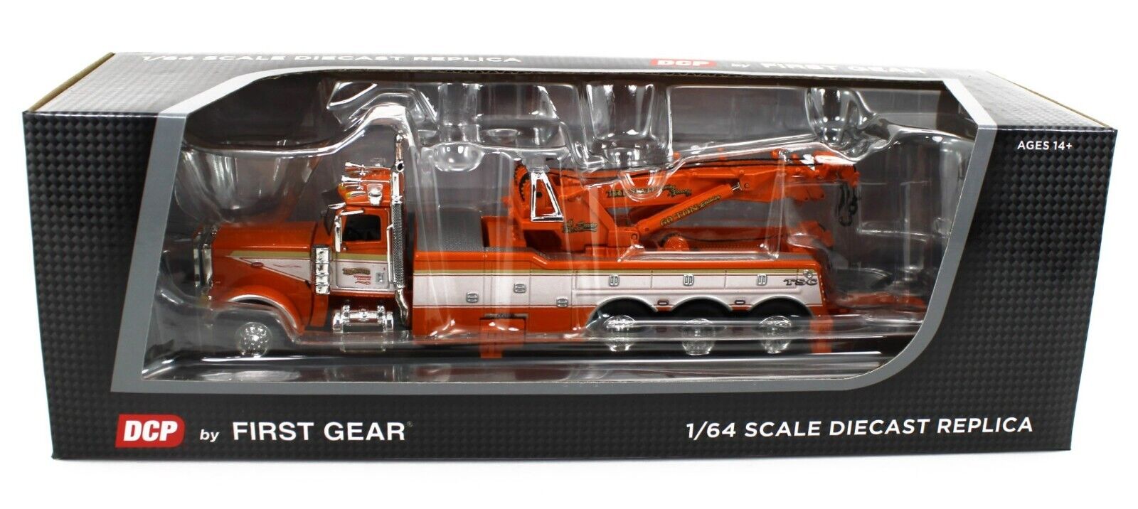 MTB 1:64 Peterbilt 385 Wrecker Truck, Red MTB 1:64 Peterbilt 385 Wrecker Truck, Red