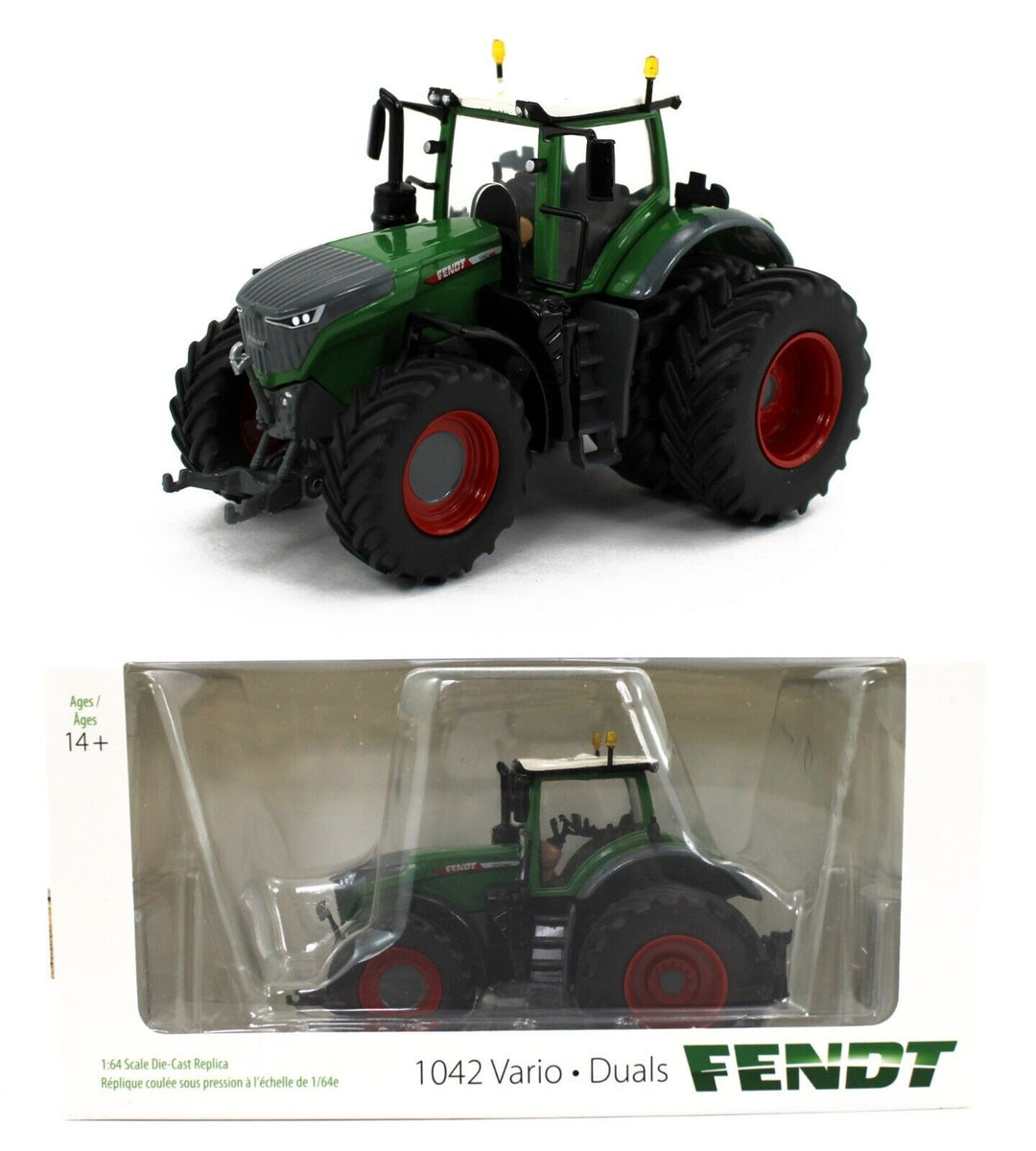 Model 1042 2024 SpecCast 1:64 *FENDT* Model 1042 Vario Tractor w/DUALS Front & Re ...