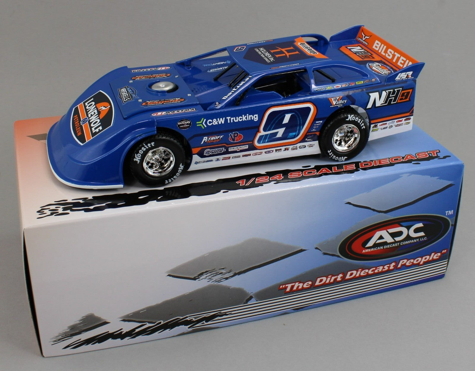 2025 ADC 1:24 Dirt Late Model *NICK HOFFMAN* #9 Lonewolf Petroleum
