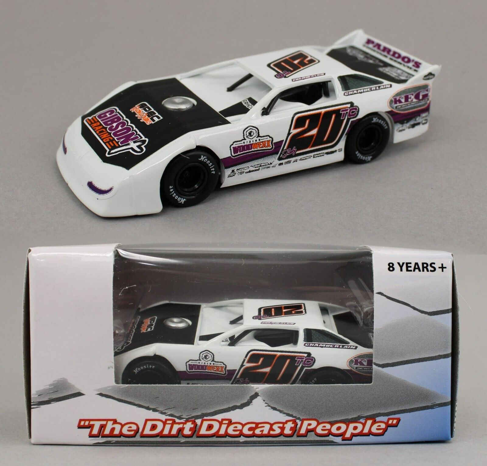 2024 ADC 1:64 Dirt Late Model *TRISTAN CHAMBERLAIN* 20TC Gibson