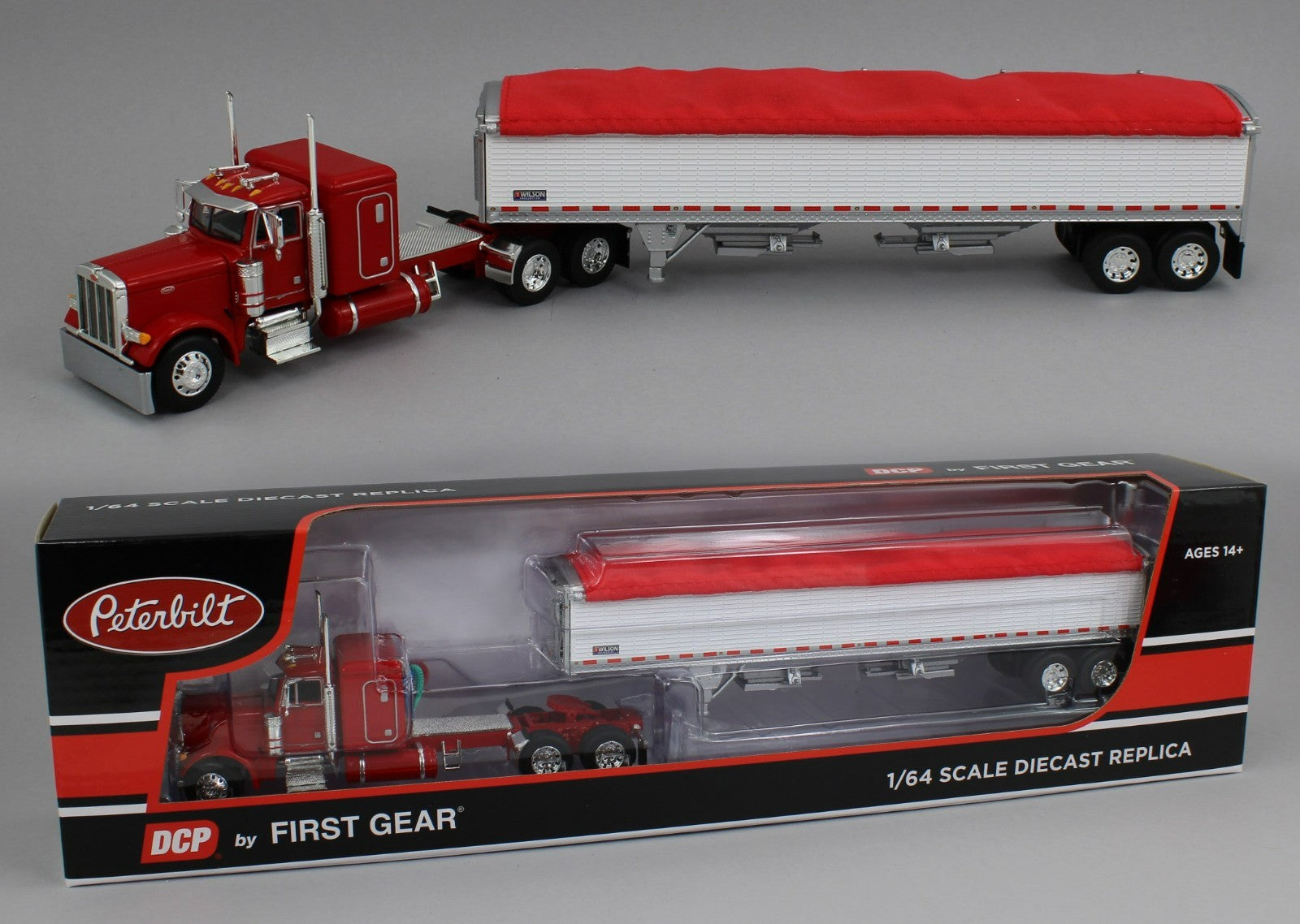 1:64 DCP *RED* Peterbilt 379 48