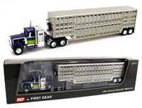 
              DCP 1:64 *BLUE* Western Star 4900 w/Mercury Sleeper & Vintage Wilson Livestock
            