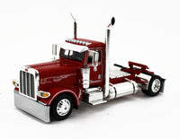 
              DCP 1:64 *RED* Peterbilt 389 w/Utility Dual 28½’ Hay Flatbed Trailers & Load
            