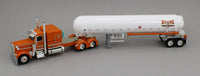 
              DCP 1:64 *ROARK TRUCKING* Peterbilt 389 63" Flattop w/Mississippi LP Tanker NIB!
            