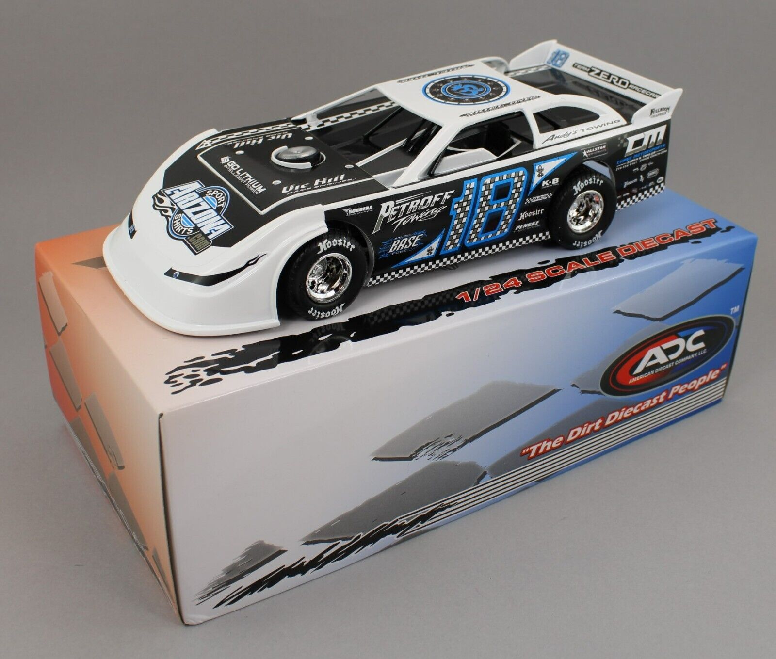 1:24 ADC Dirt Late Model *SCOTT BLOOMQUIST* #18 Memorial Tribute