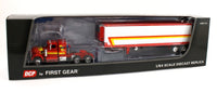 
              DCP 1:64 *RED* Western Star 4900 w/Mercury Sleeper & Vintage Reefer Trailer NIB!
            