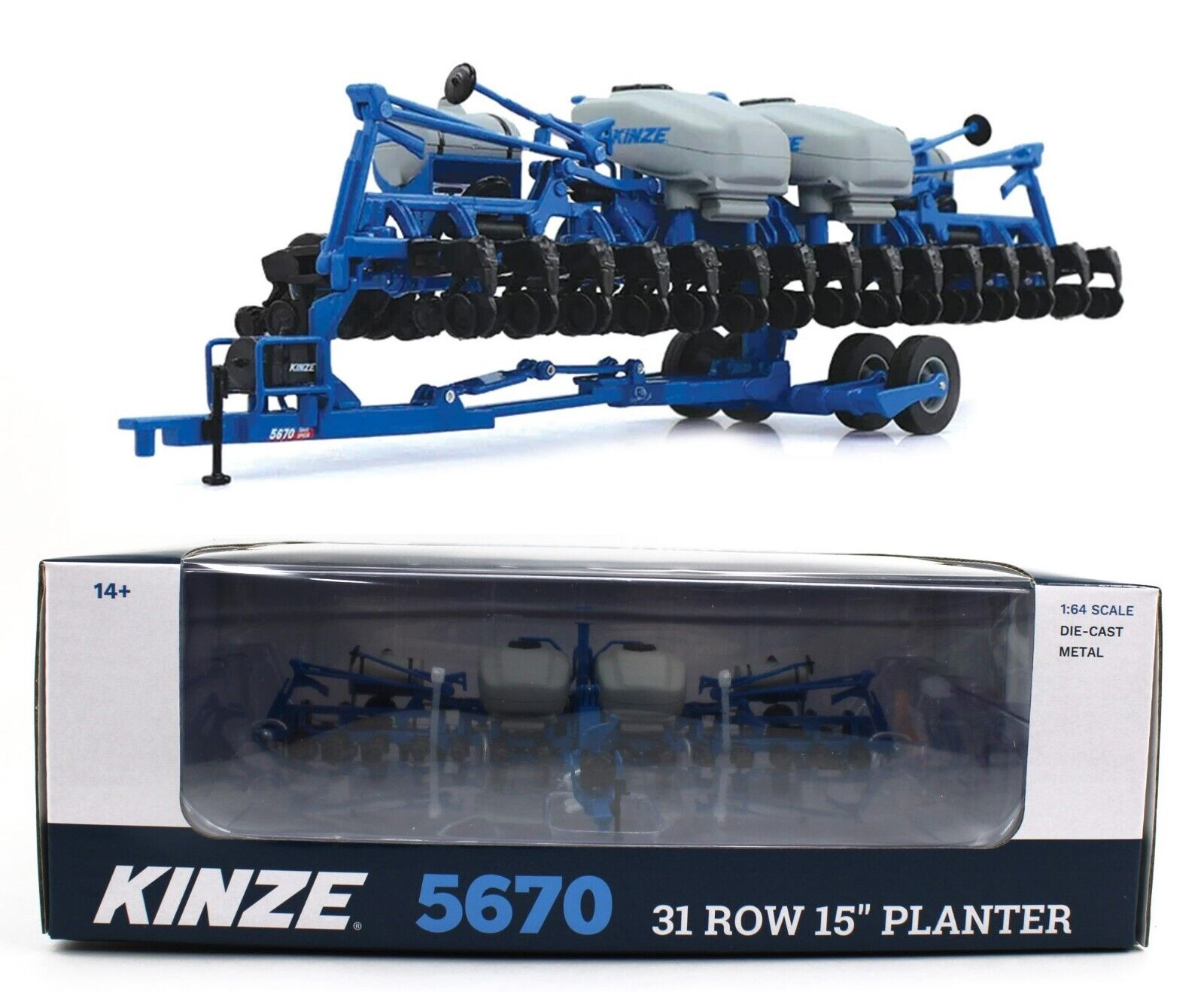 カーペンターセット 2024 SPECCAST 1:64 *KINZE* Model 5670 *31 ROW 15