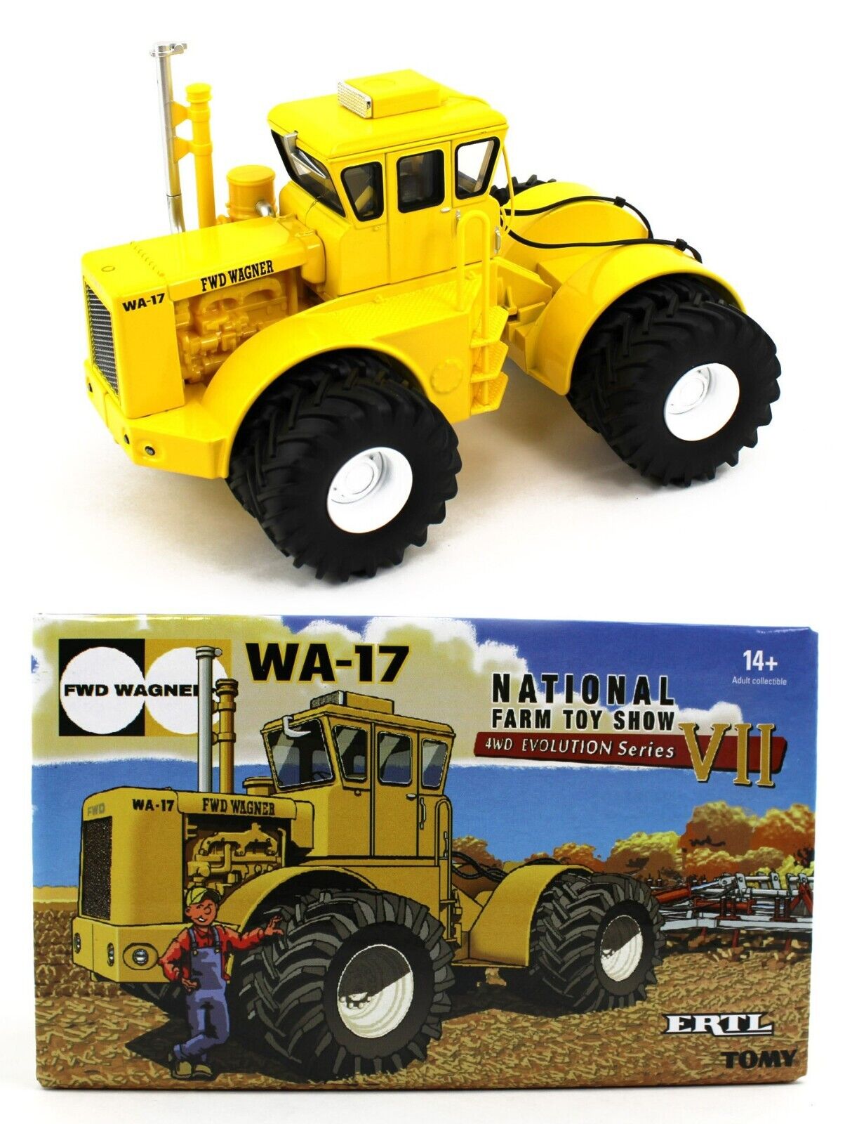 2024 ERTL 1:32 *FWD WAGNER* WA-17 *4WD* Tractor w/Duals TOY FARMER
