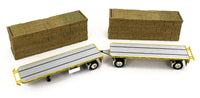 
              DCP 1:64 *MAGGINI* Peterbilt 379 w/Utility Dual 28½’ Hay Flatbed Trailers NTTCS
            