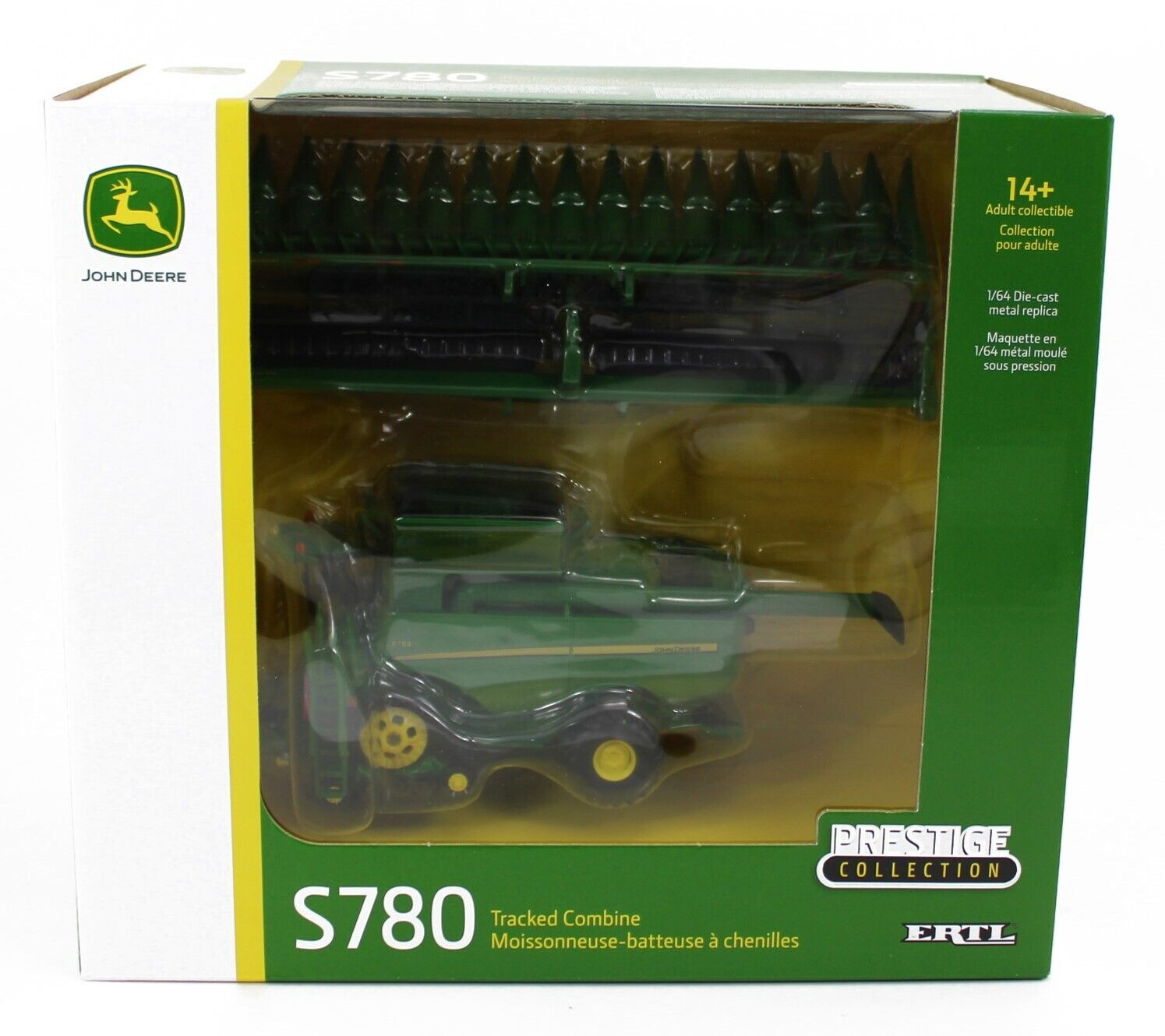 2024 ERTL 1:64 John Deere S780 TRACKED COMBINE w/HEADS *PRESTIGE