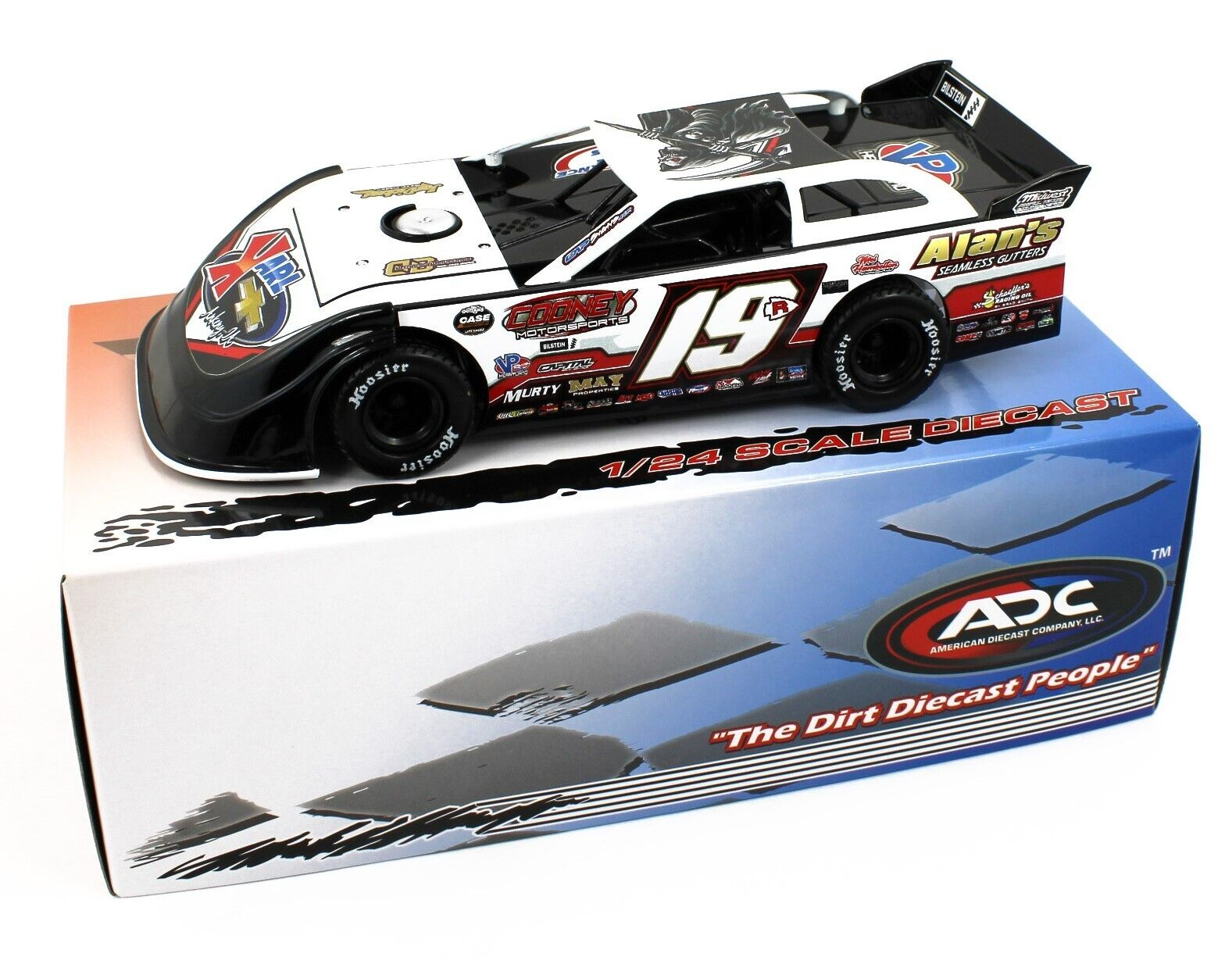 1:24 ADC Dirt Late Model *RYAN GUSTIN* #19g Karl Chevrolet