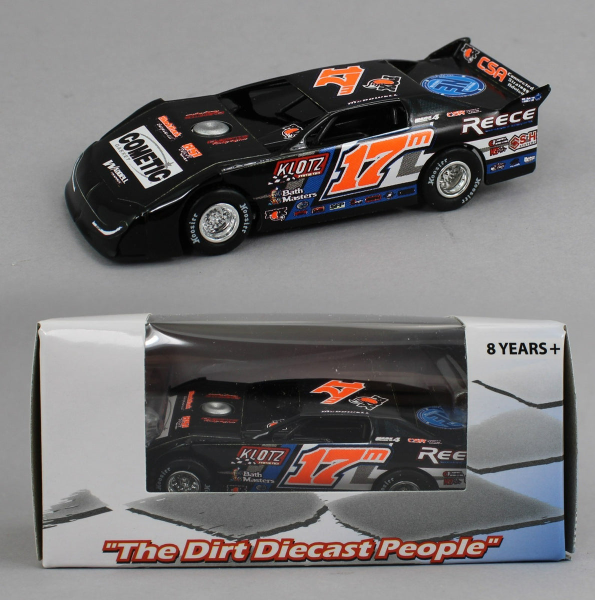 2025 ADC 1:64 Dirt Late Model *DALE McDOWELL* #17m Reece Klotz Car DW6 ...