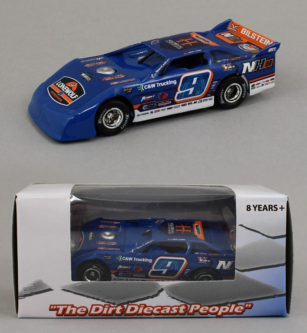 2025 ADC 1:64 Dirt Late Model *NICK HOFFMAN* #9 Lonewolf DW625M588