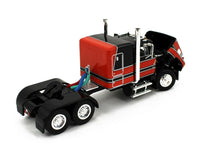 
              DCP 1:64 *BLACK & RED* FORD LTL 9000 Flattop & Wilson Grain Trailer *NIB*
            