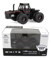 
              2024 NFTM ED ERTL 1:64 *WHITE* 4-210 *4wd* Tractor w/DUALS *BLACK CHASER* NIB!
            