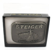 
              2024 SpecCast Case IH STEIGER 715 Quadtrac Tractor Pewter Belt Buckle ZJD1930
            