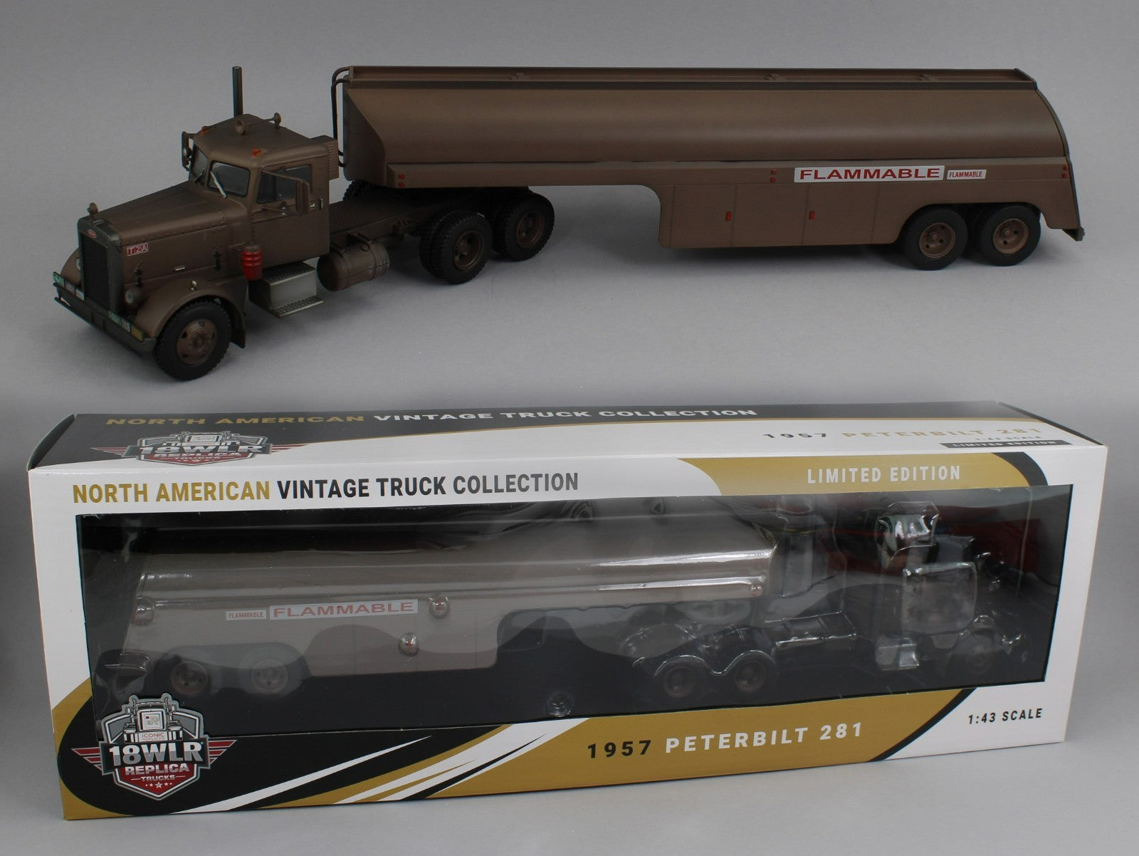 1/43 Peterbilt 281 ピータービルト 材木運搬トレーラー 1/43 Peterbilt 281 ピータービルト 材木運搬トレーラー 1/43