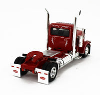 
              DCP 1:64 *RED* Single-Axle PETERBILT 389 Day Cab Semi Truck *NEW*
            