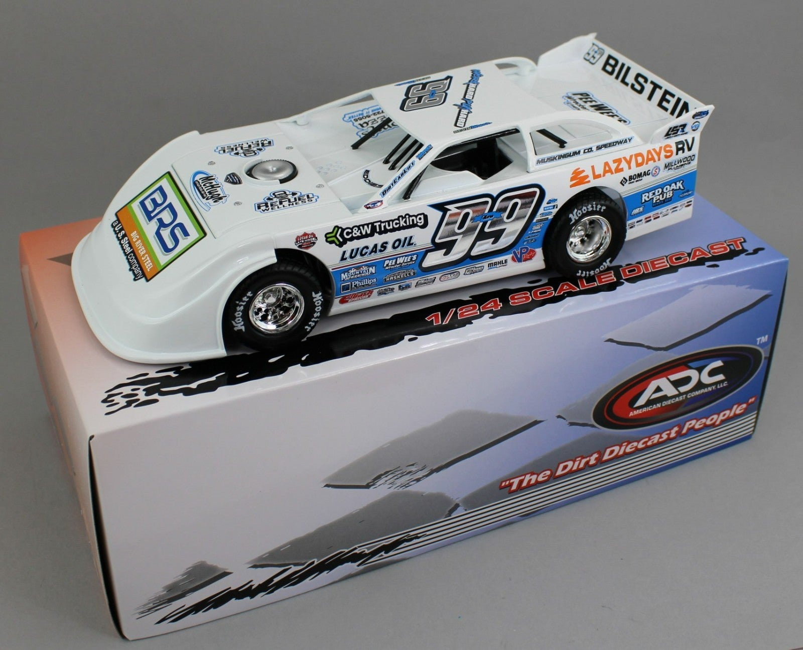 2025 ADC 1:24 Dirt Late Model *DEVIN MORAN* #99 Lazy Days RV