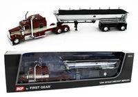 
              DCP 1:64 *RED* Kenworth W900L 86" Sleeper & CHROME MAC End Dump Trailer *NIB*
            