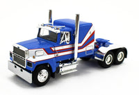 
              DCP 1:64 *BLUE & WHITE* FORD LTL 9000 Flattop & Wilson Grain Trailer *NIB*
            