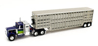 
              DCP 1:64 *BLUE* Western Star 4900 w/Mercury Sleeper & Vintage Wilson Livestock
            