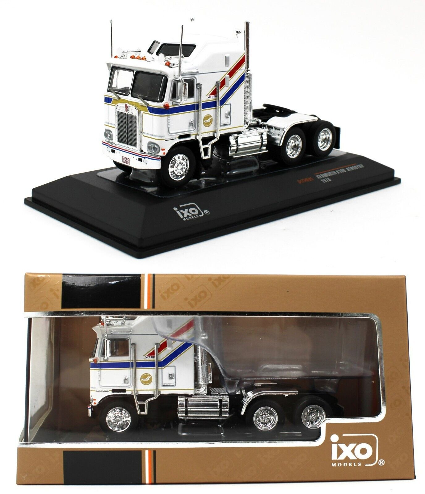 1:64 IXO Models *VIT200 Bicentennial* 1976 Kenworth K100