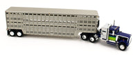 
              DCP 1:64 *BLUE* Western Star 4900 w/Mercury Sleeper & Vintage Wilson Livestock
            