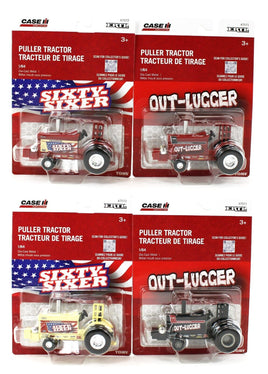 2024 ERTL 1:64 *PULLER* Case IH *SIXTY-SIXER & OUT-LUGGER* 1066 & 1466 w/CHASE!