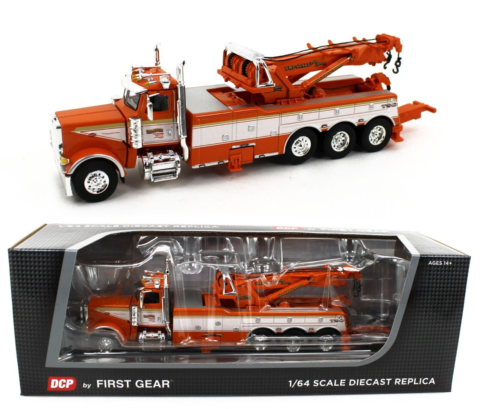 1/64 First Gear Peterbilt Model 389 with 63