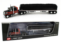 
              DCP 1:64 *BLACK & RED* FORD LTL 9000 Flattop & Wilson Grain Trailer *NIB*
            