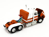 
              DCP 1:64 *WHITE & ORANGE* FORD LTL 9000 Flattop & Wilson Grain Trailer *NIB*
            