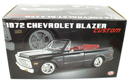 2024 ACME 1:18 *BLACK* 1972 Chevrolet BLAZER CUSTOM HIGH DETAILED NIB