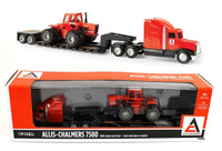 
              2024 ERTL 1:64 *ALLIS-CHALMERS* Semi Lowboy &Brown Belly AC 7580 w/Duals NIB!
            