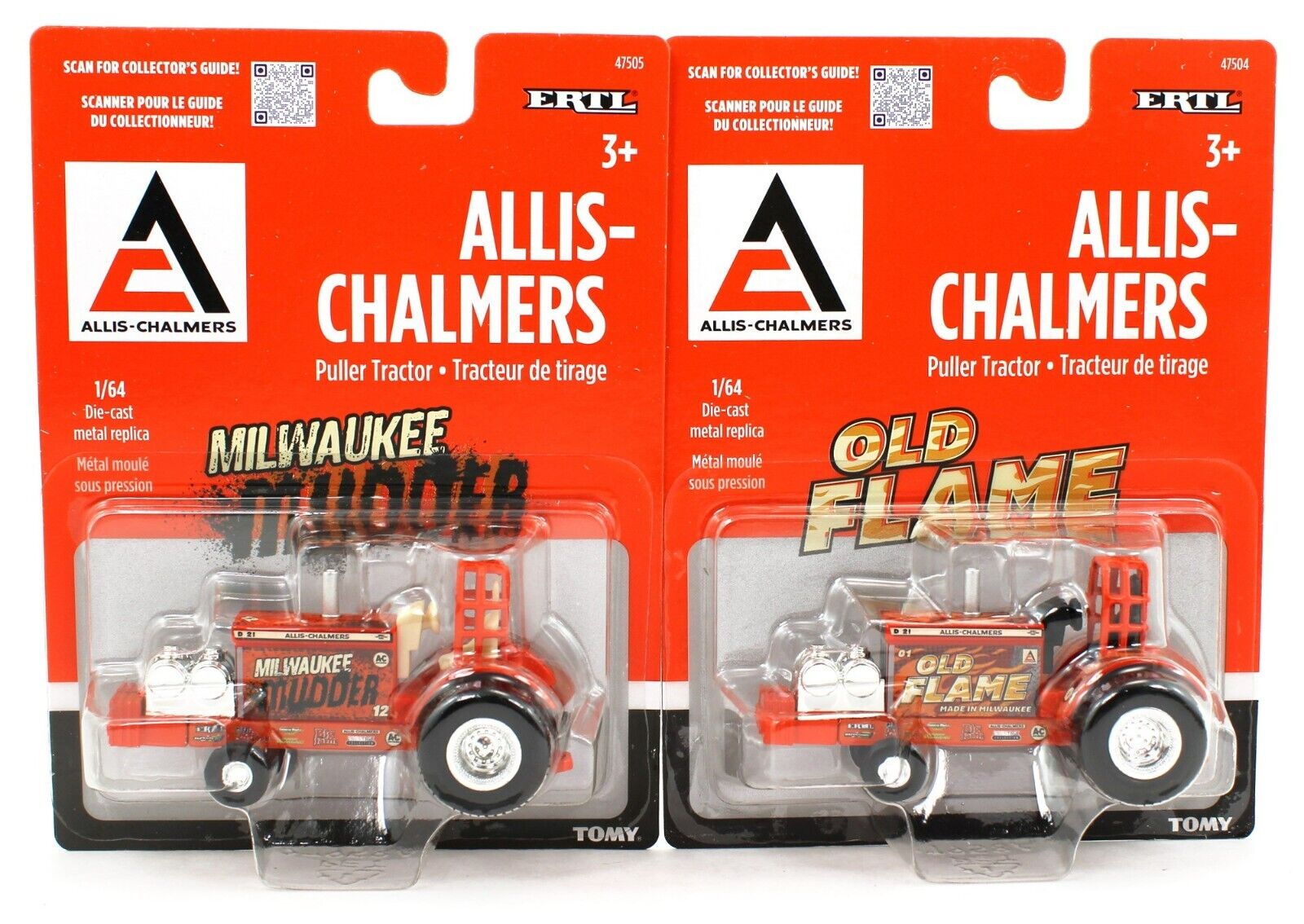 2024 ERTL 1:64 *PULLER* Allis-Chalmers D21 *PAIR OF PULLING TRACTORS* NIP!