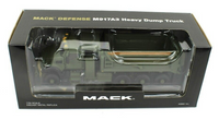 
              FIRST GEAR 1:50 *GREEN* MACK Defense M917A3 Heavy Dump Truck *NIB*
            